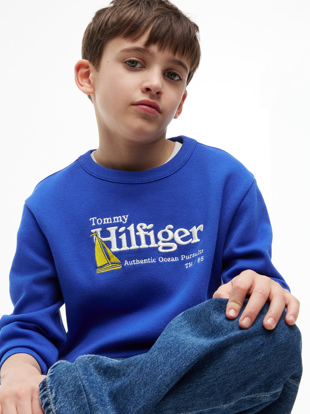 Kids Interlock Sweatshirt