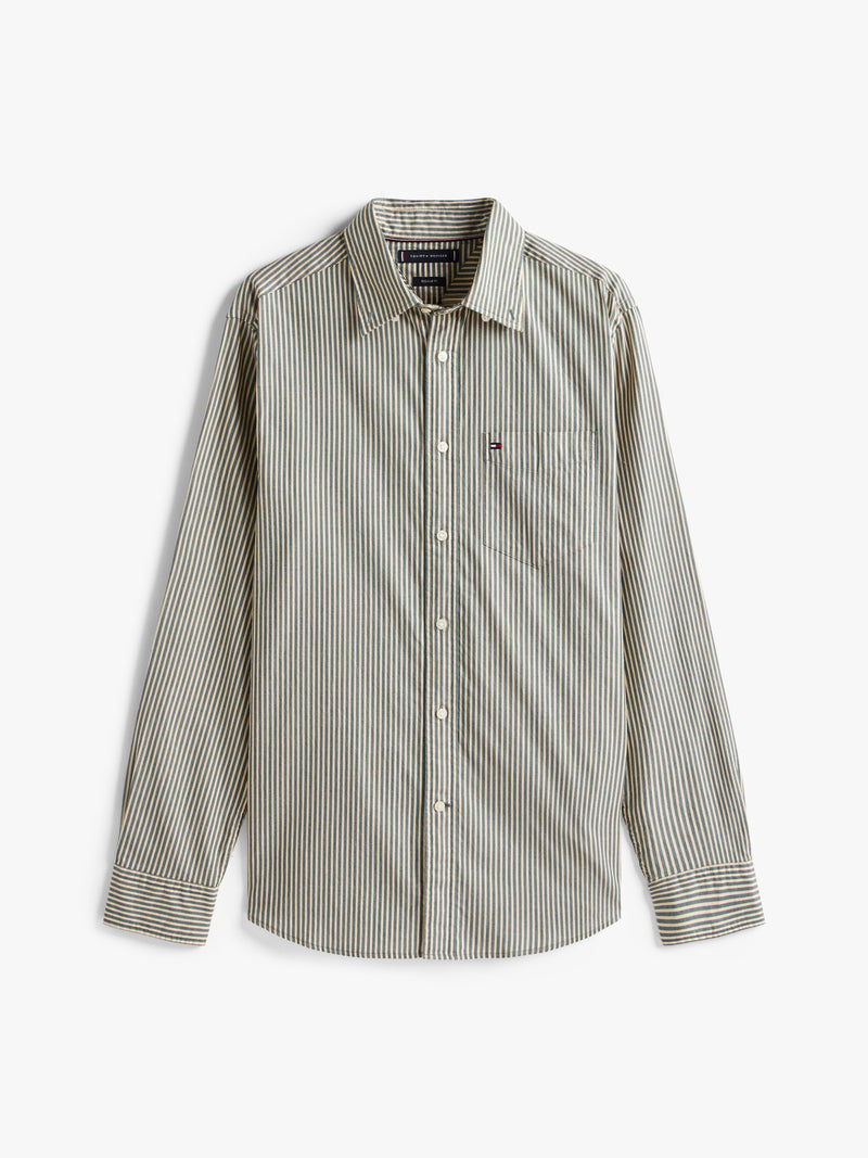 Regular Fit Twill Stripe Shirt
