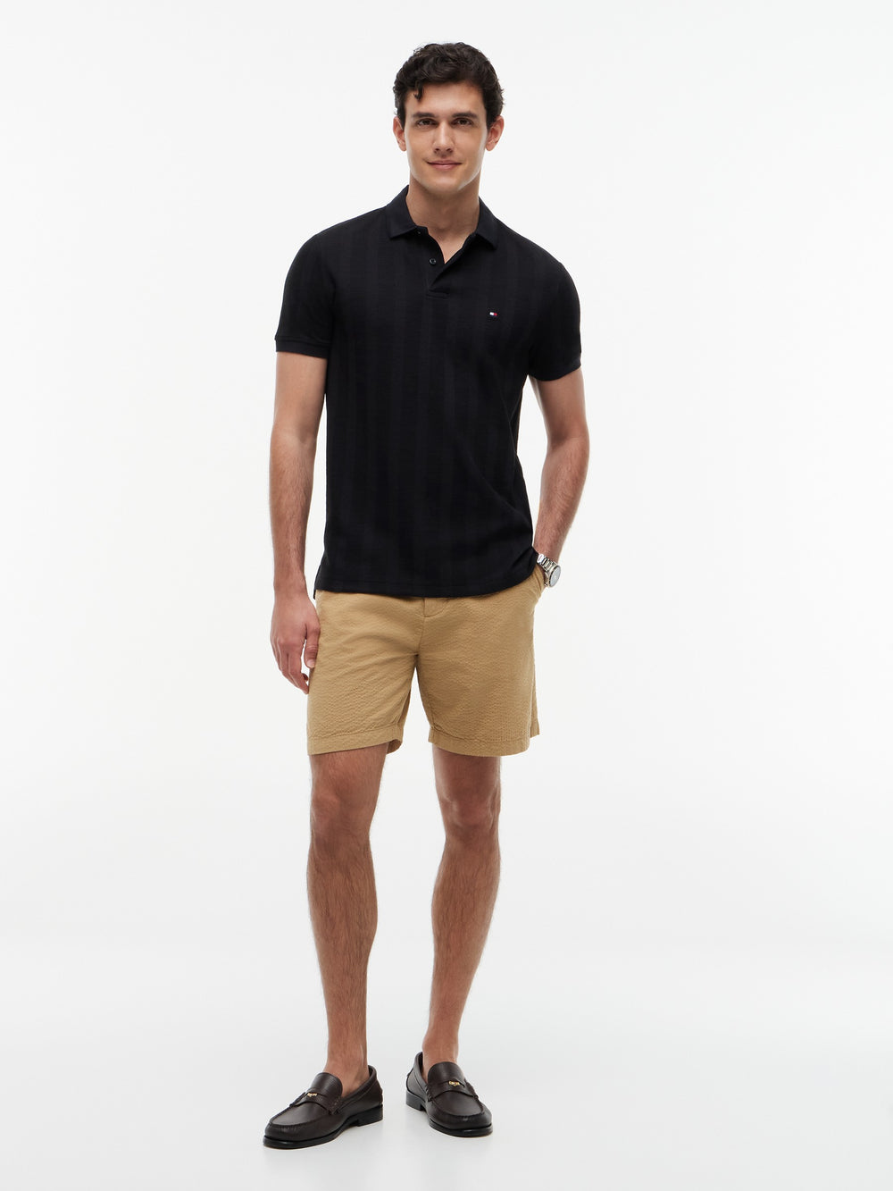 Regular Fit Jacquard Polo