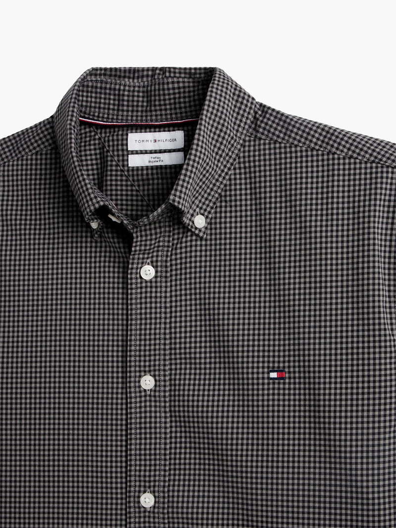 Regular Fit Check Poplin Shirt