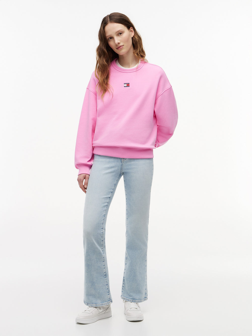 Relaxed Fit Terry Pullover