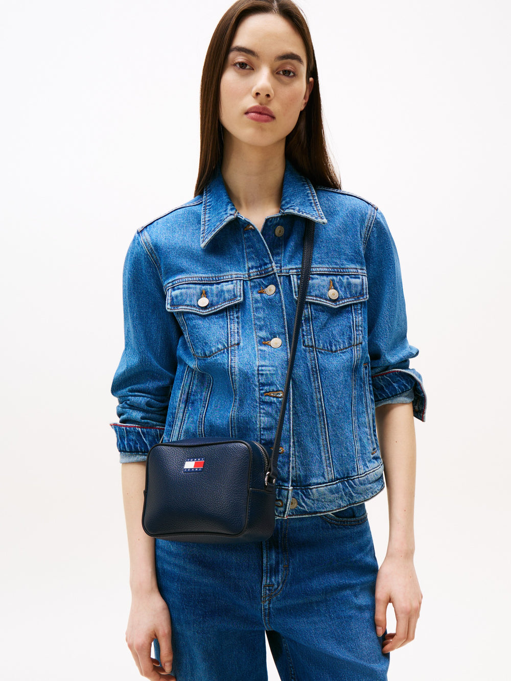 Solid Pu Camera Bag