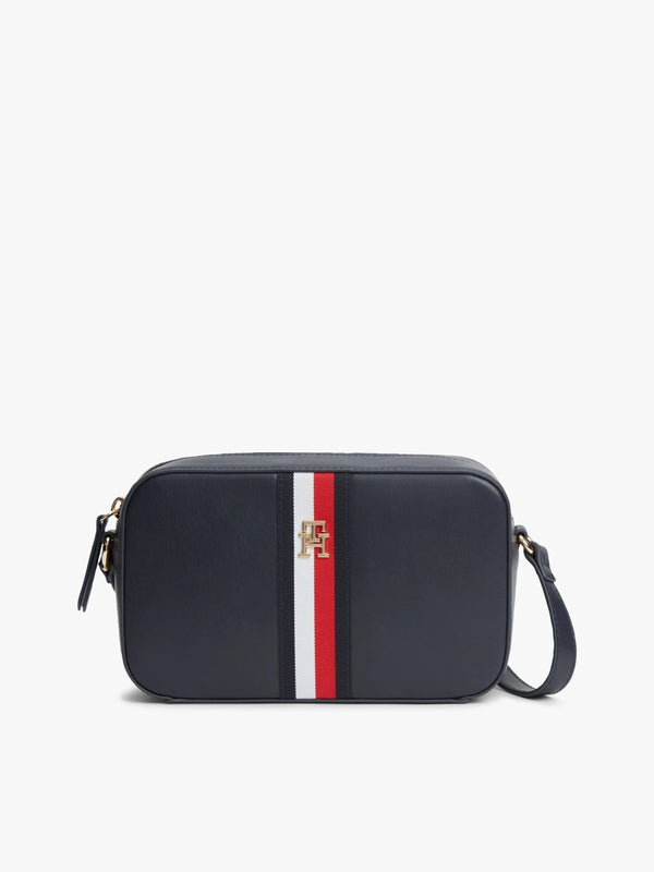 Stripes Pu Rectangle Bag