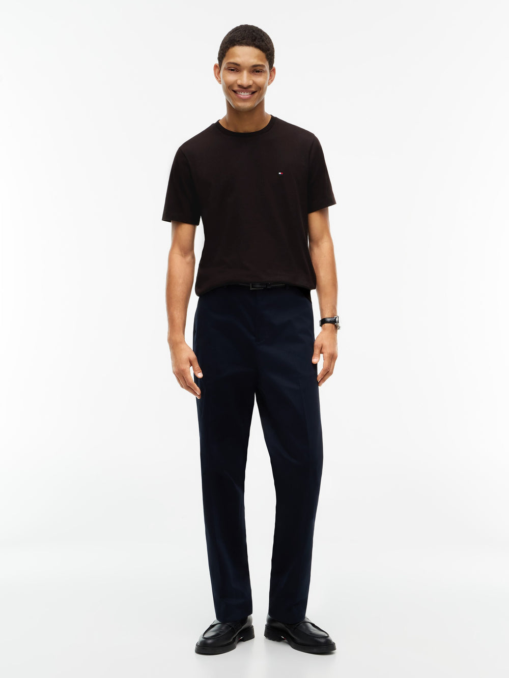 Regular Fit Solid Tshirt
