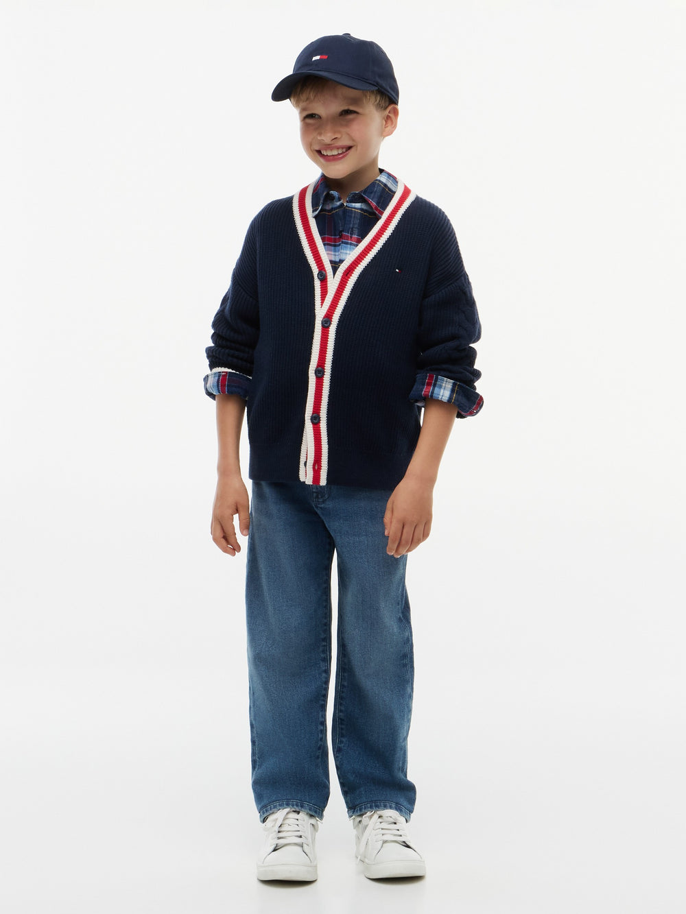 Kids Cable Knit Cardigan