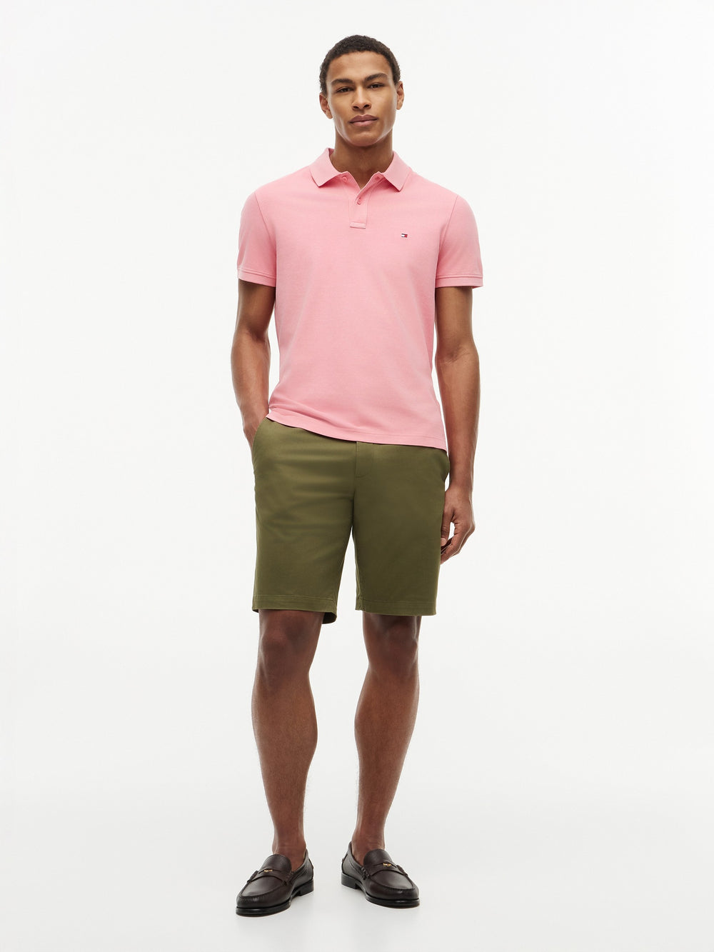 Regular Fit Solid Pique Polo