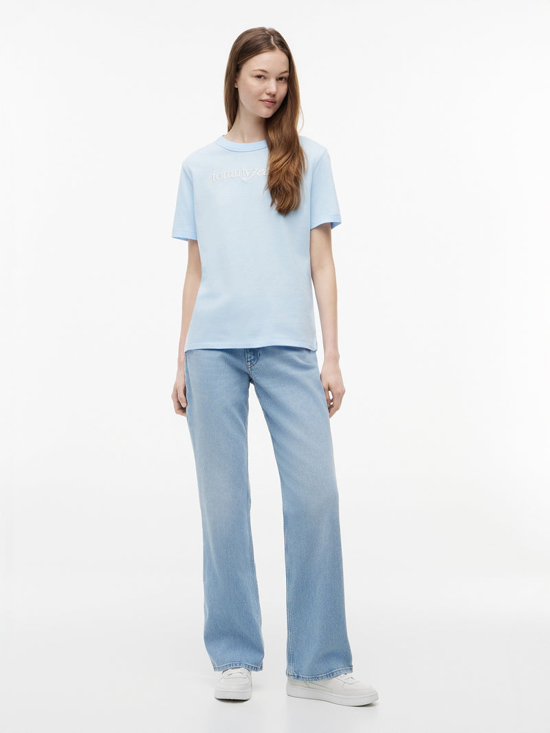 Solid Relaxed Fit Half Sleeve Cotton Jersey T-Shirt