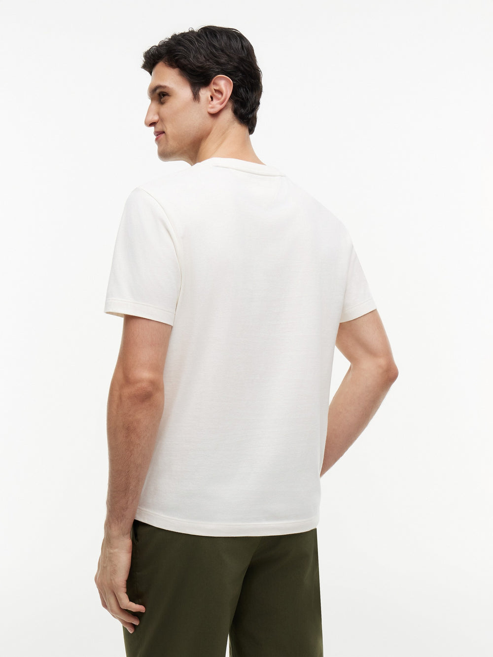 Regular Fit Solid Tshirt