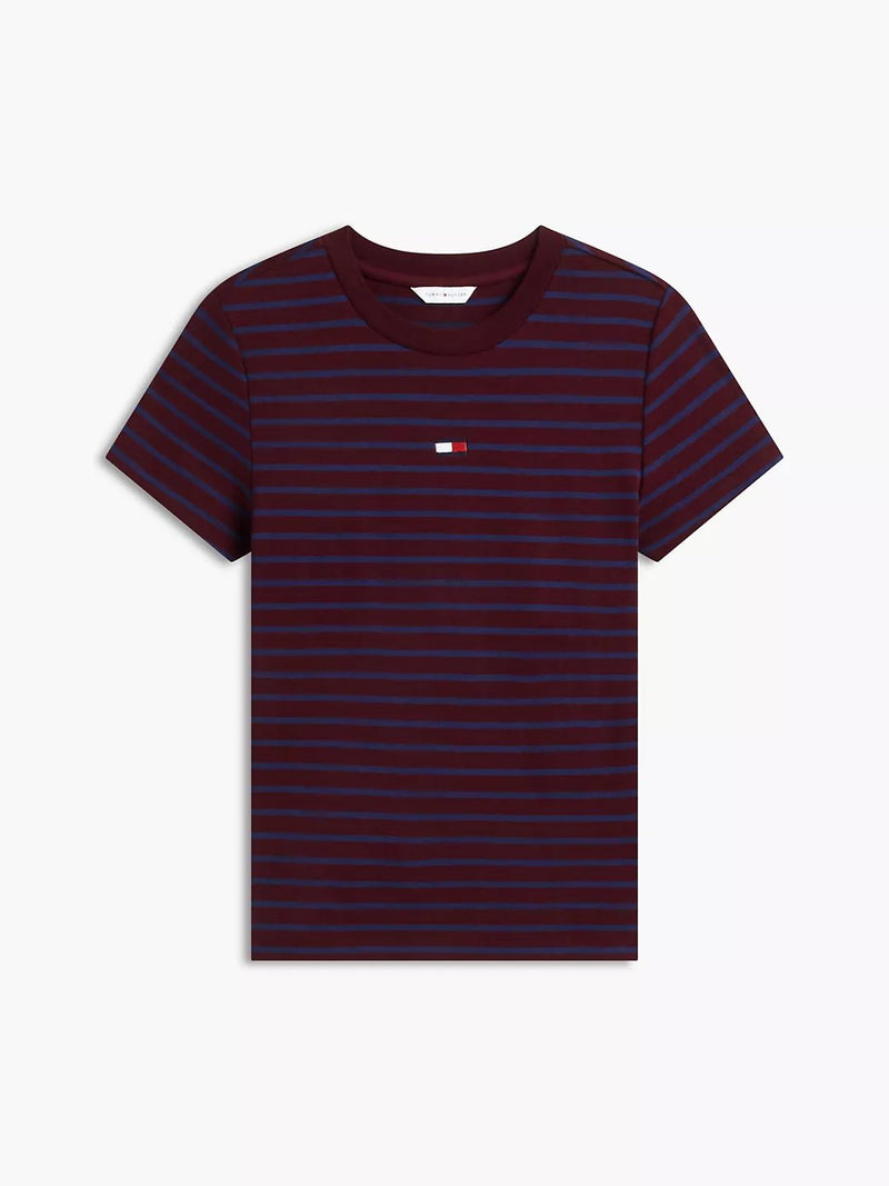 Solid Regular Fit Half Sleeve Ribbed T-Shirt