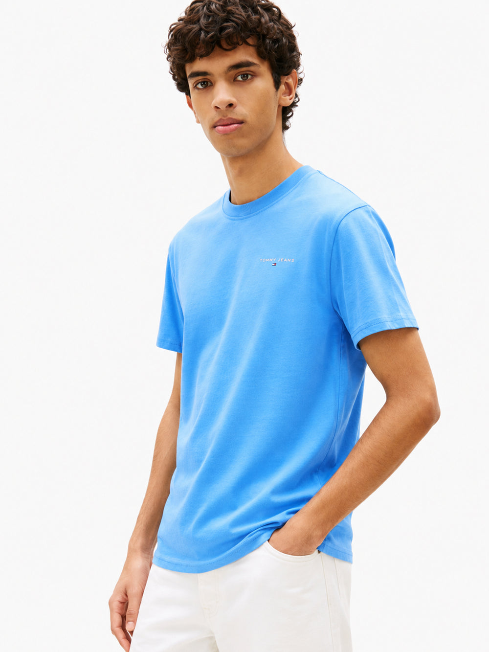 Slim Fit Linear Logo T-Shirt