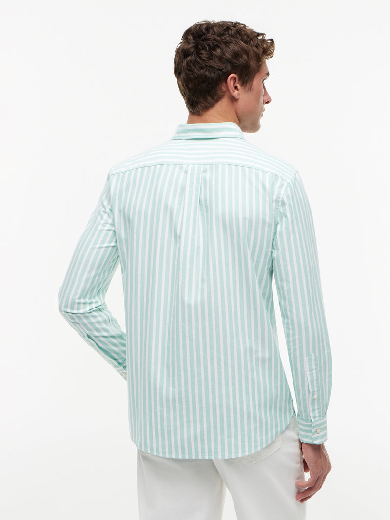 Regular Fit Stripe Oxford Shirt