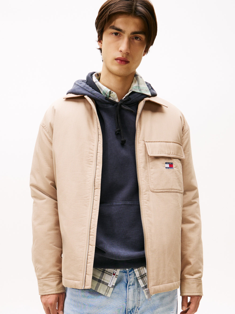 Oversized Fit Corduroy Jacket