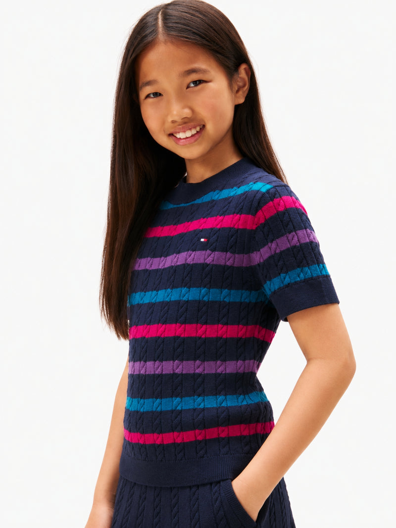 Kids Cable Knit Sweater