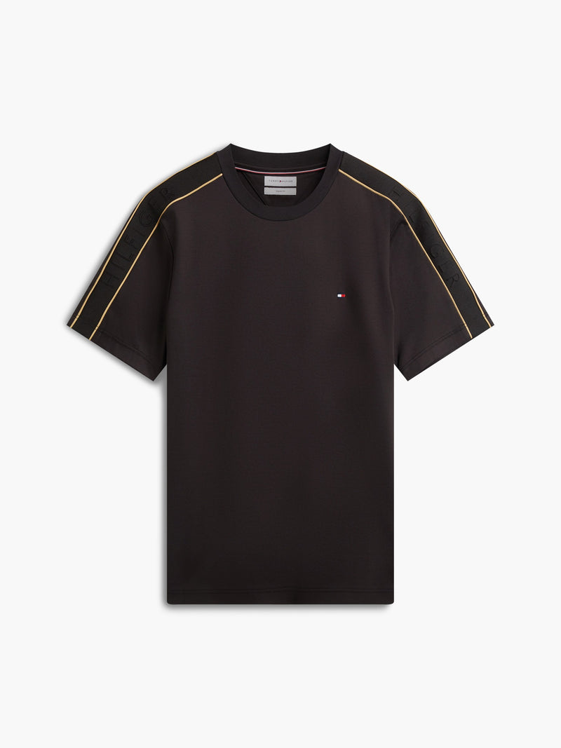 Regular Fit Sleeve Taped Interlock Tshirt