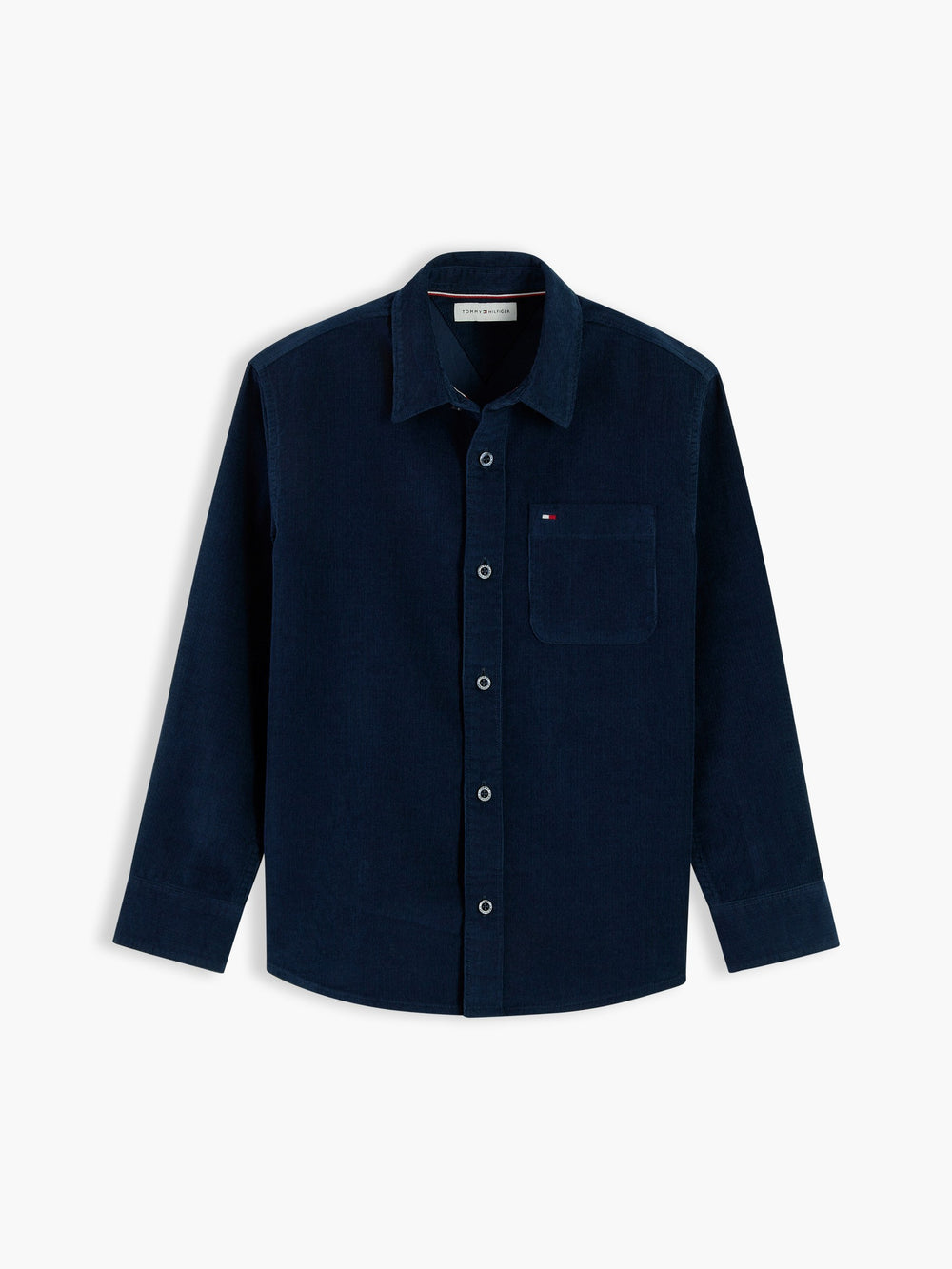 Kids Corduroy Solid Shirt
