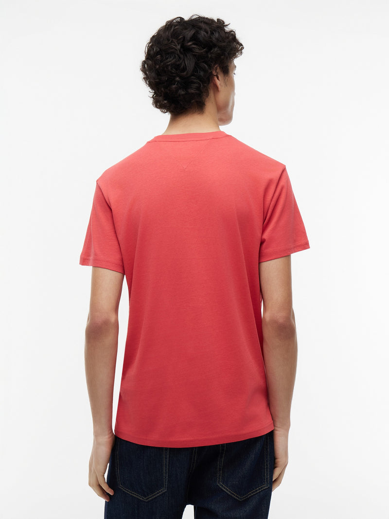 Slim Fit Linear Logo T-Shirt