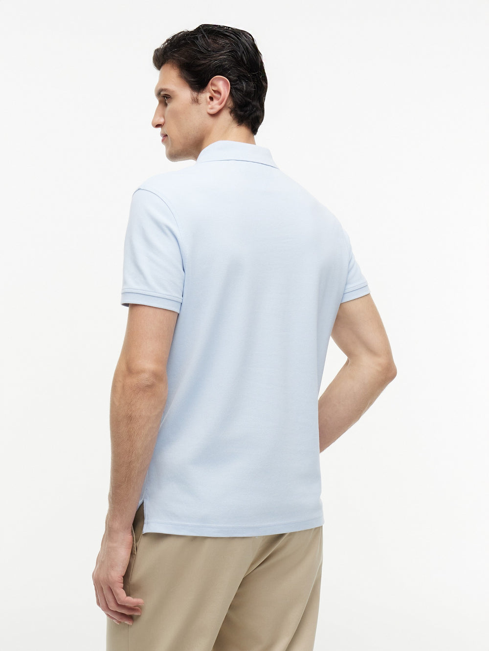 Regular Fit Solid Pique Polo