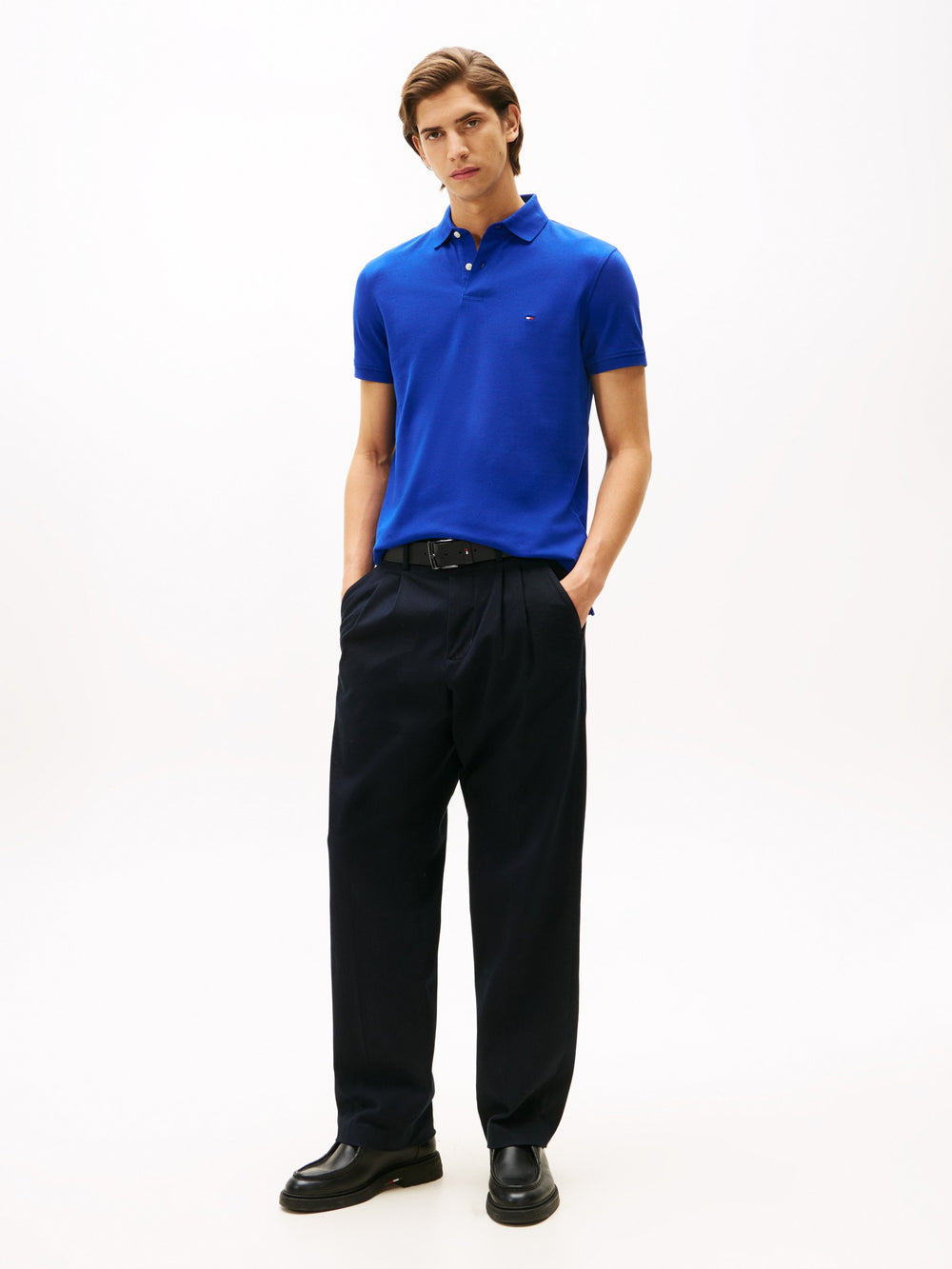 Regular Fit Solid Pique Polo