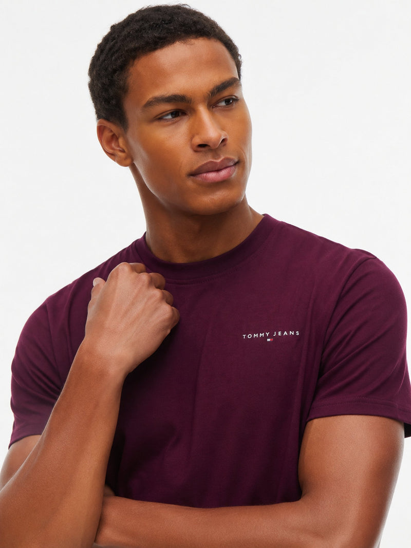 Slim Fit Linear Logo T-Shirt