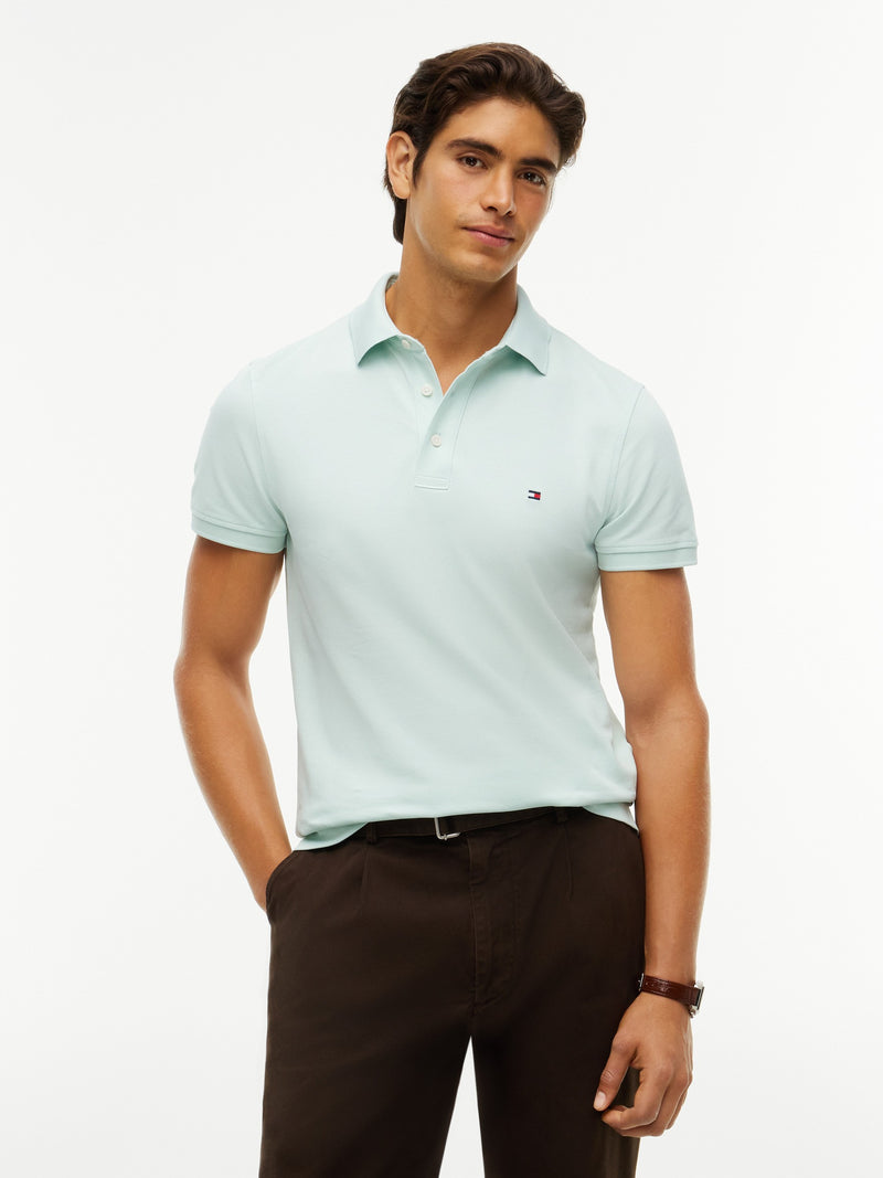 Slim Fit Solid Pique Polo