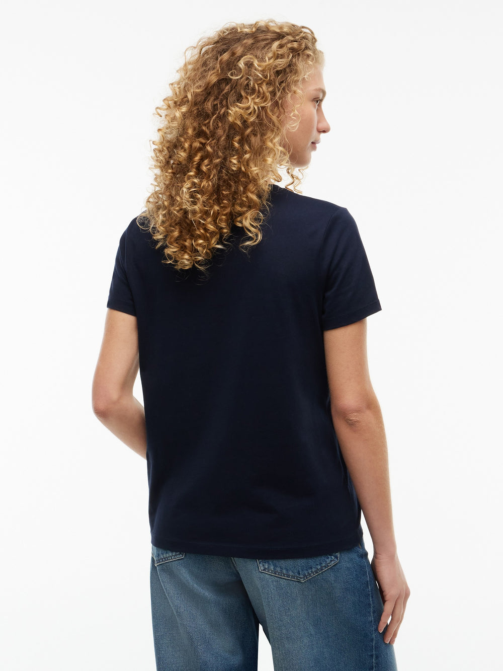 Solid Regular Fit Half Sleeve Cotton Jersey T-Shirt
