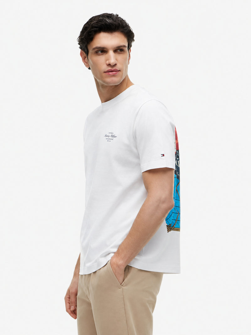 Regular Fit Back Print Tshirt