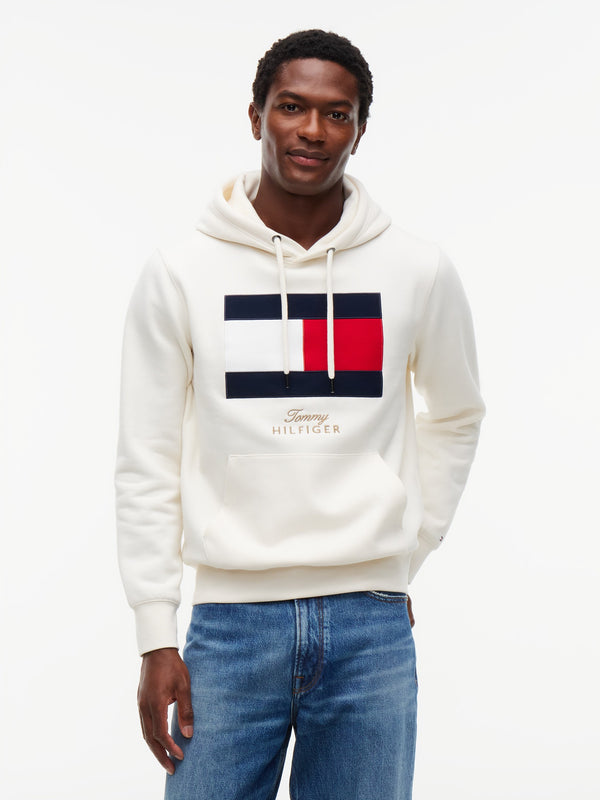 Flag Logo Fleece Hoodie
