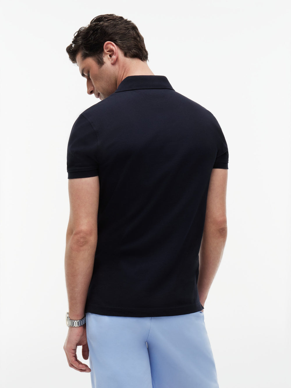 Slim Fit Solid Pique Polo