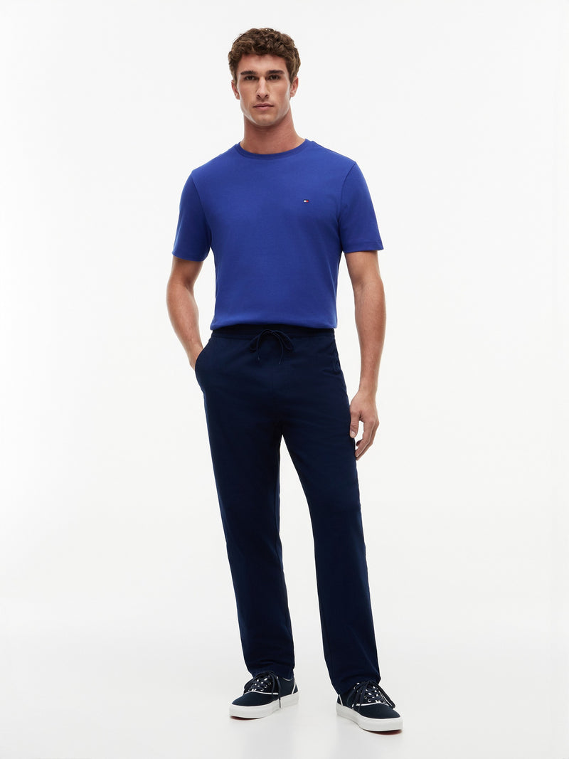 Regular Fit Solid Interlock Tshirt