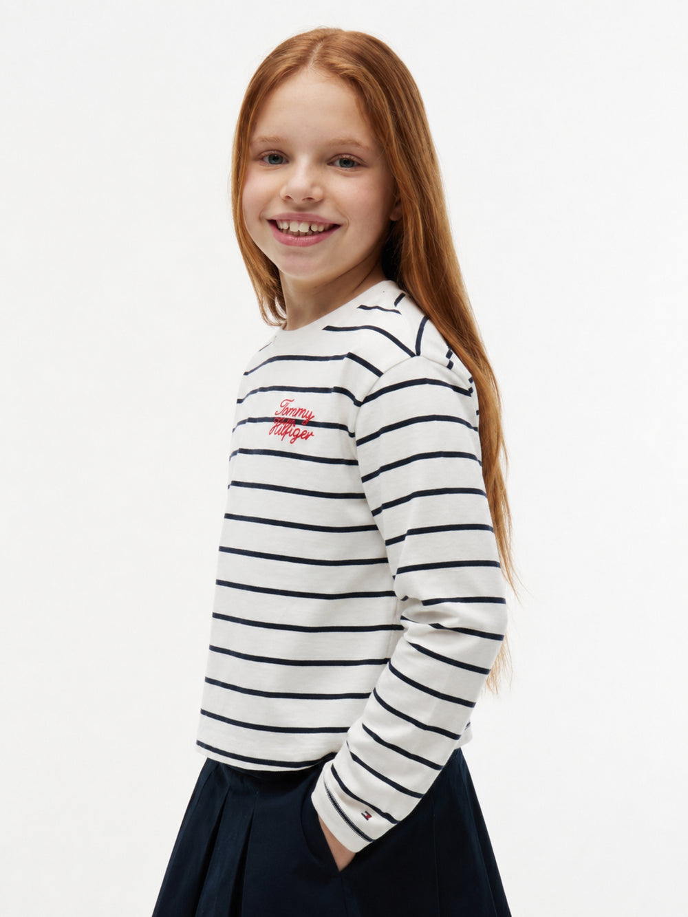 Kids Long-Sleeve Stripe T-Shirt
