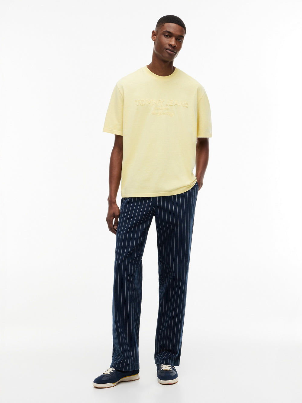 90S Fit Washed Patchwork T-Shirt