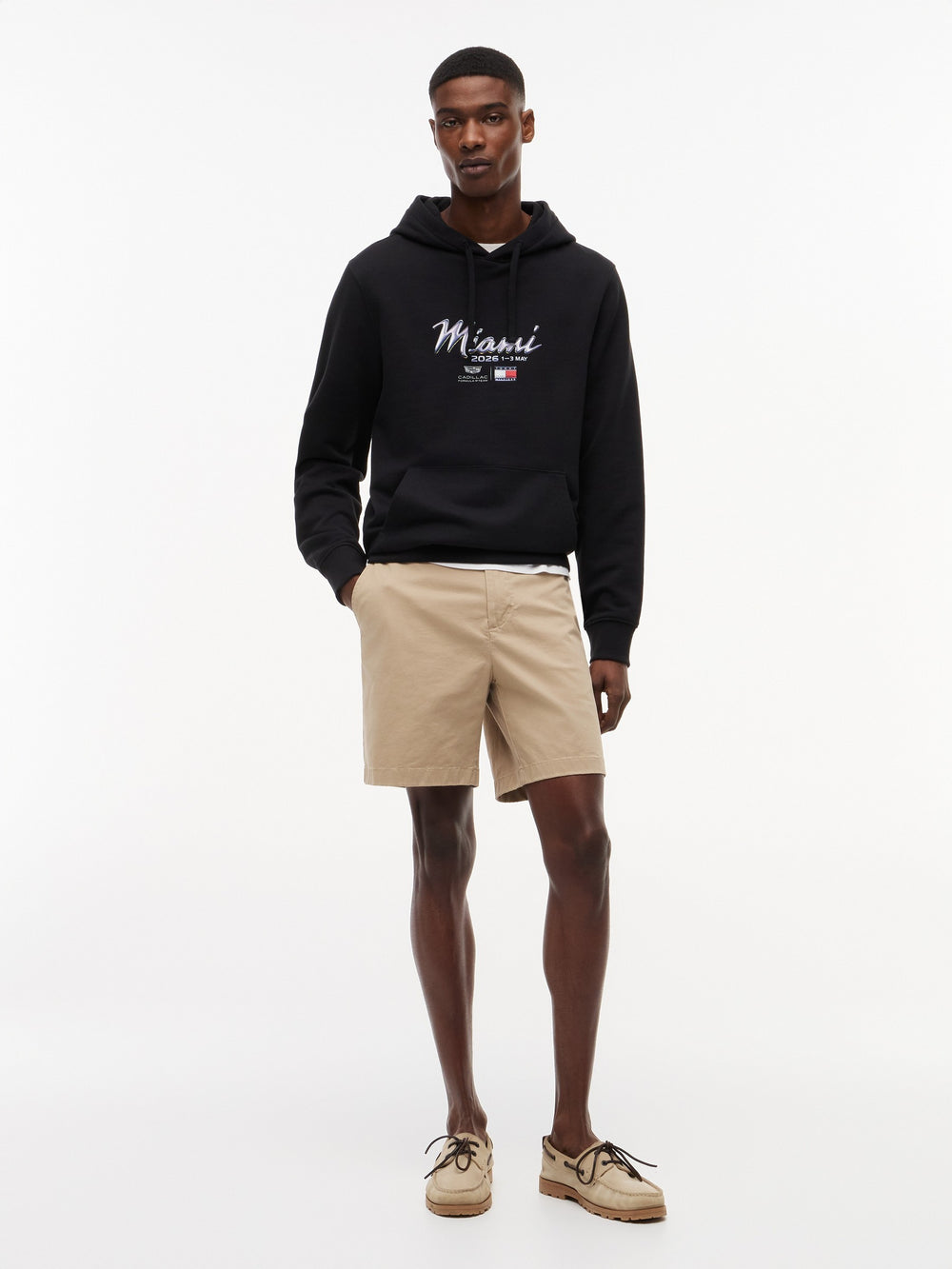 Regular Fit Cf1 Back Print Hoodie