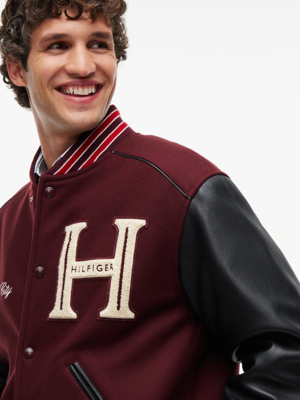 Regular Fit Leather Jacket