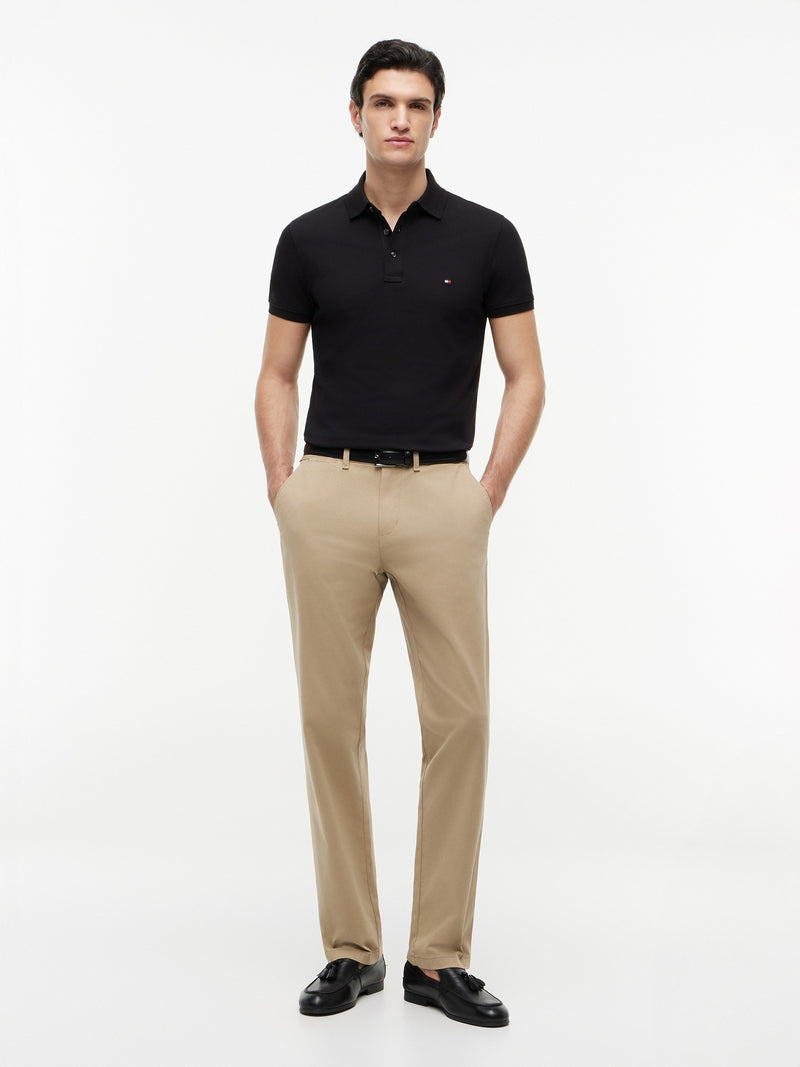 Slim Fit Solid Pique Polo