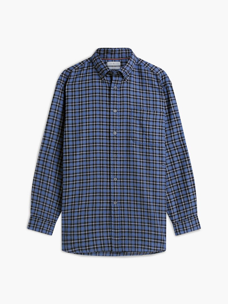 Relaxed Fit Check Flannel Shirt