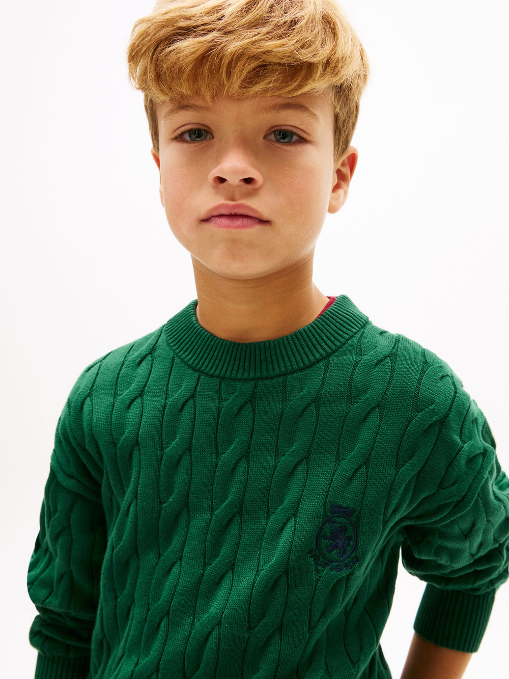 Kids Cable Knit Sweater