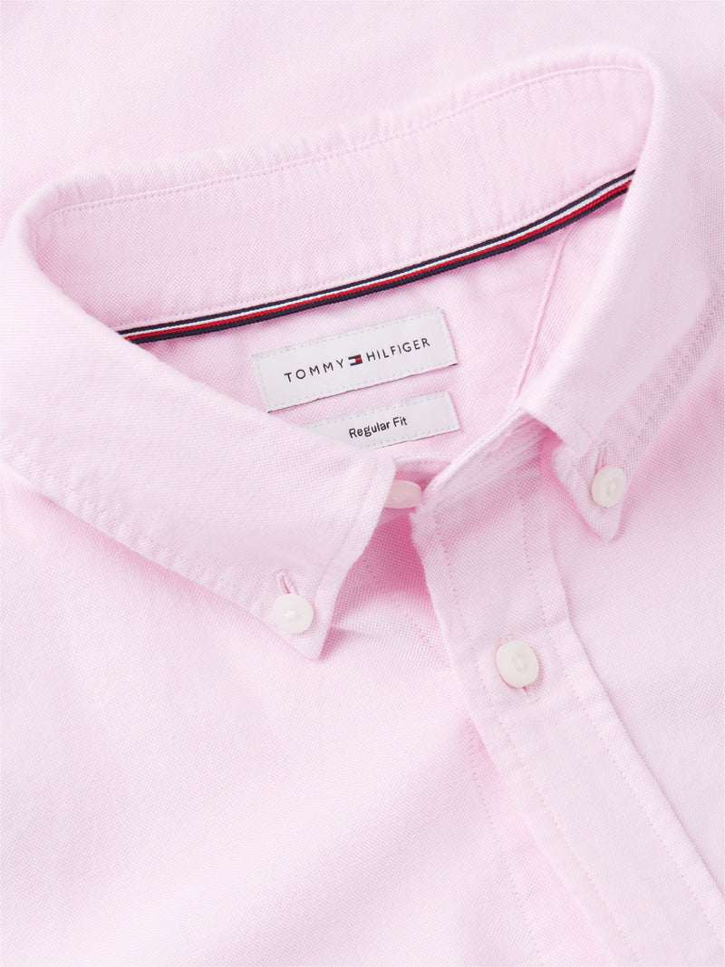 Regular Fit Solid Oxford Shirt