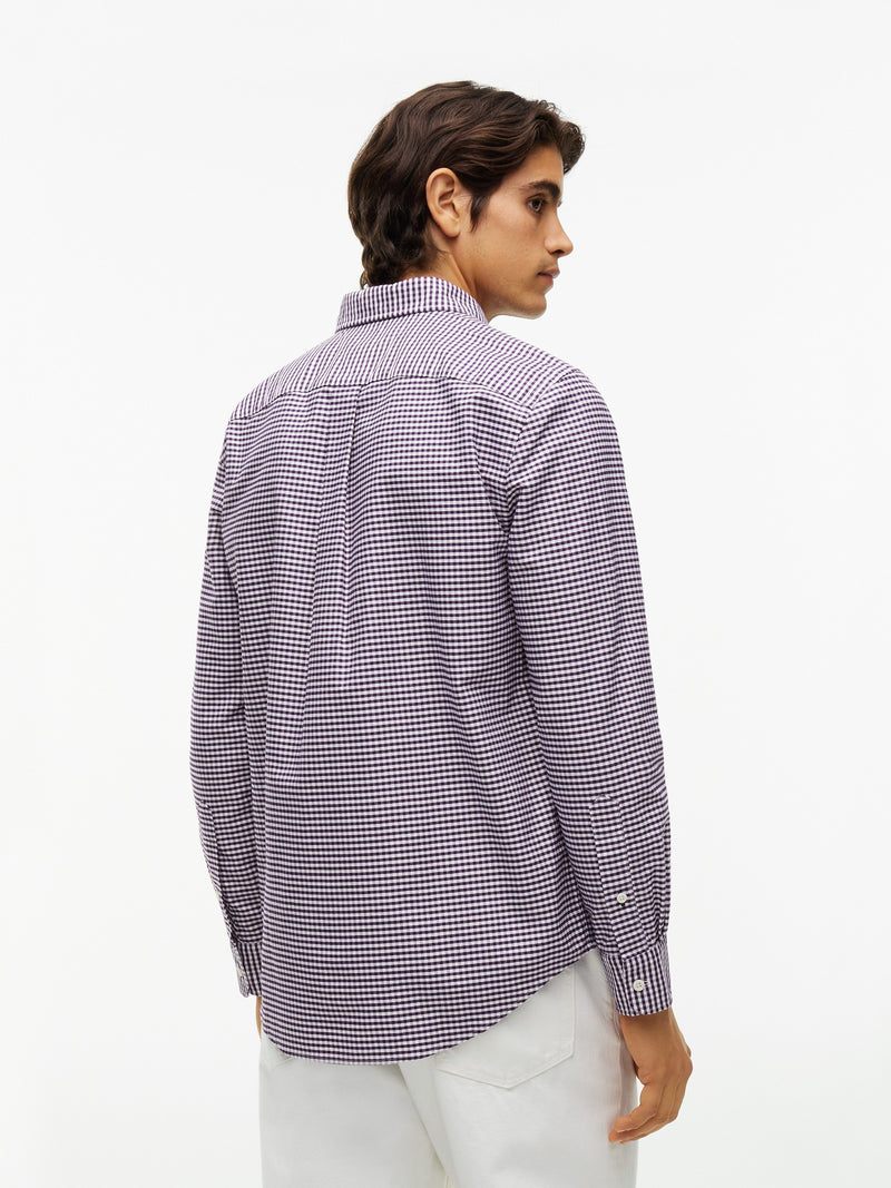 Regular Fit Check Oxford Shirt