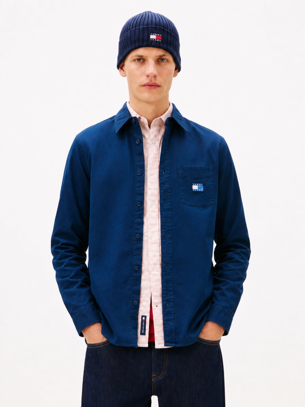 Regular Fit Washed Twill Shirt