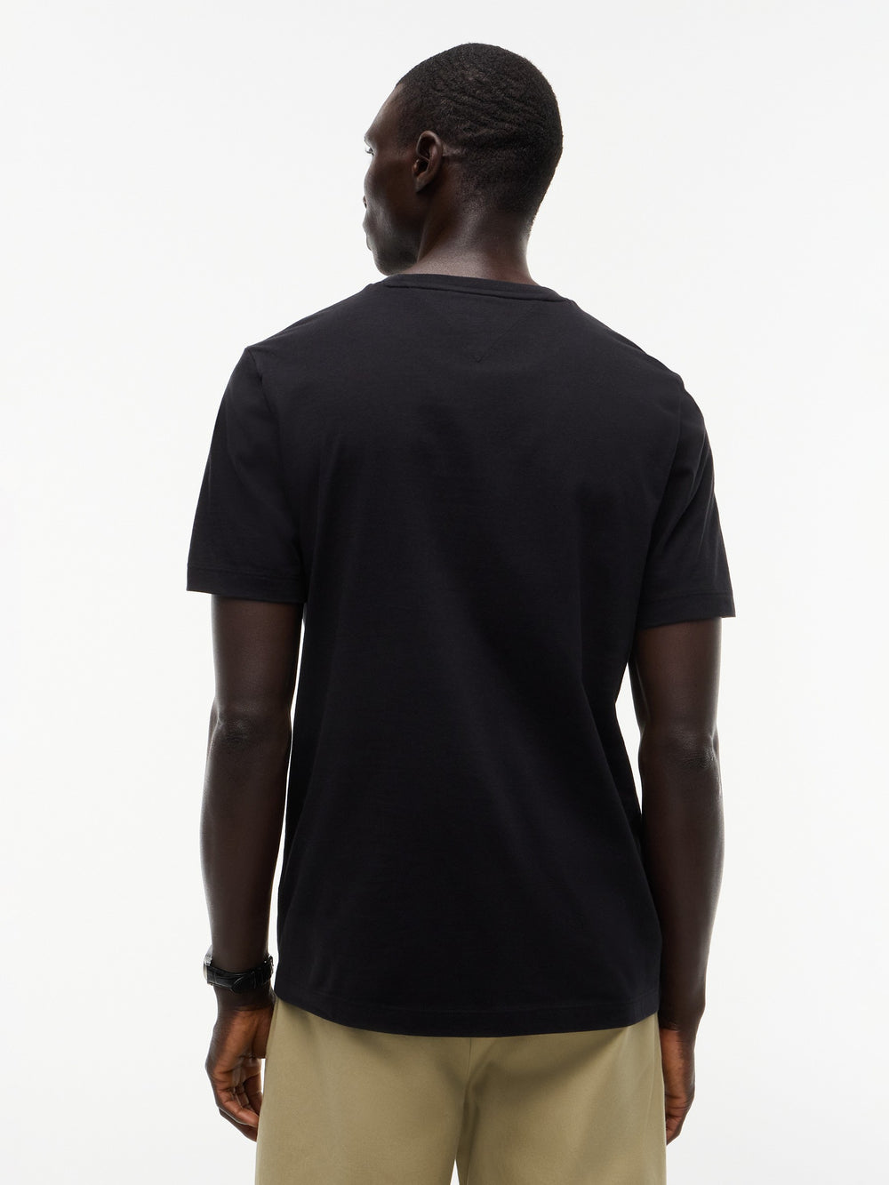 Regular Fit Solid Pocket Tshirt