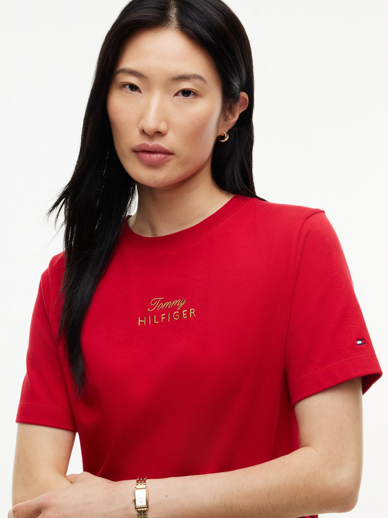 Solid Regular Fit Half Sleeve Interlock T-Shirt