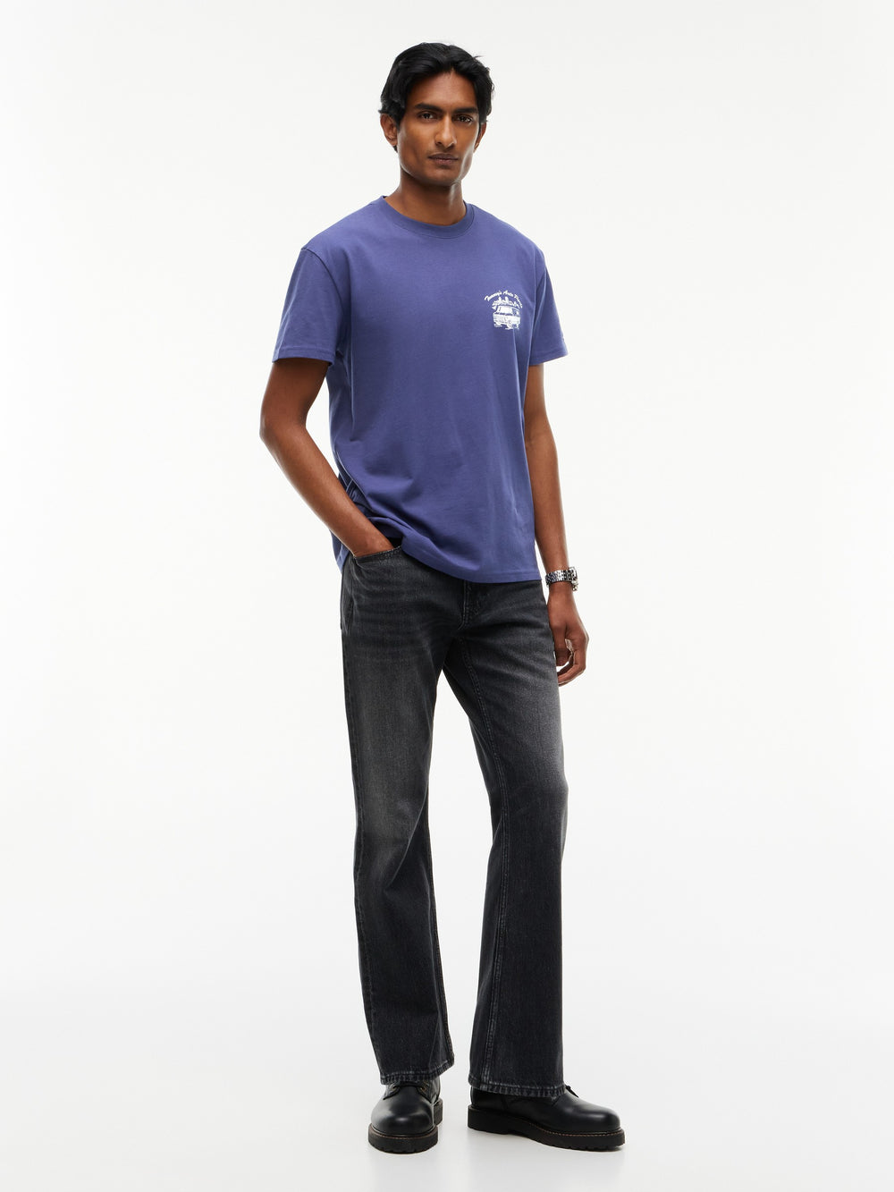 Regular Fit Back Graphic T-Shirt