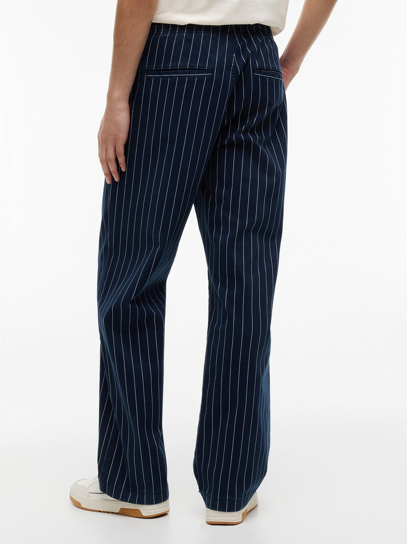 Jaimie Loose Twill Blue Trouser