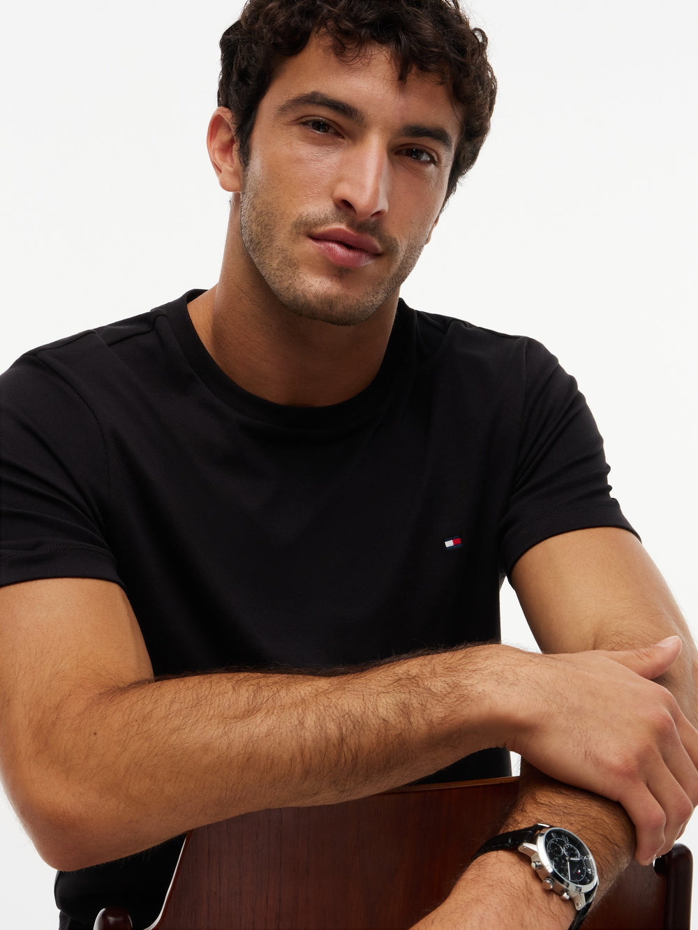 Regular Fit Solid Interlock Tshirt