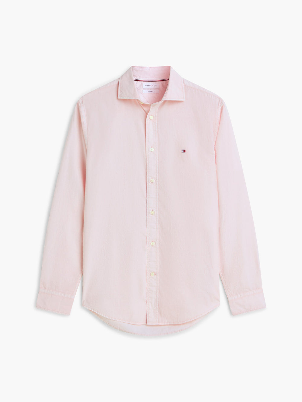 Regular Fit Solid Poplin Shirt