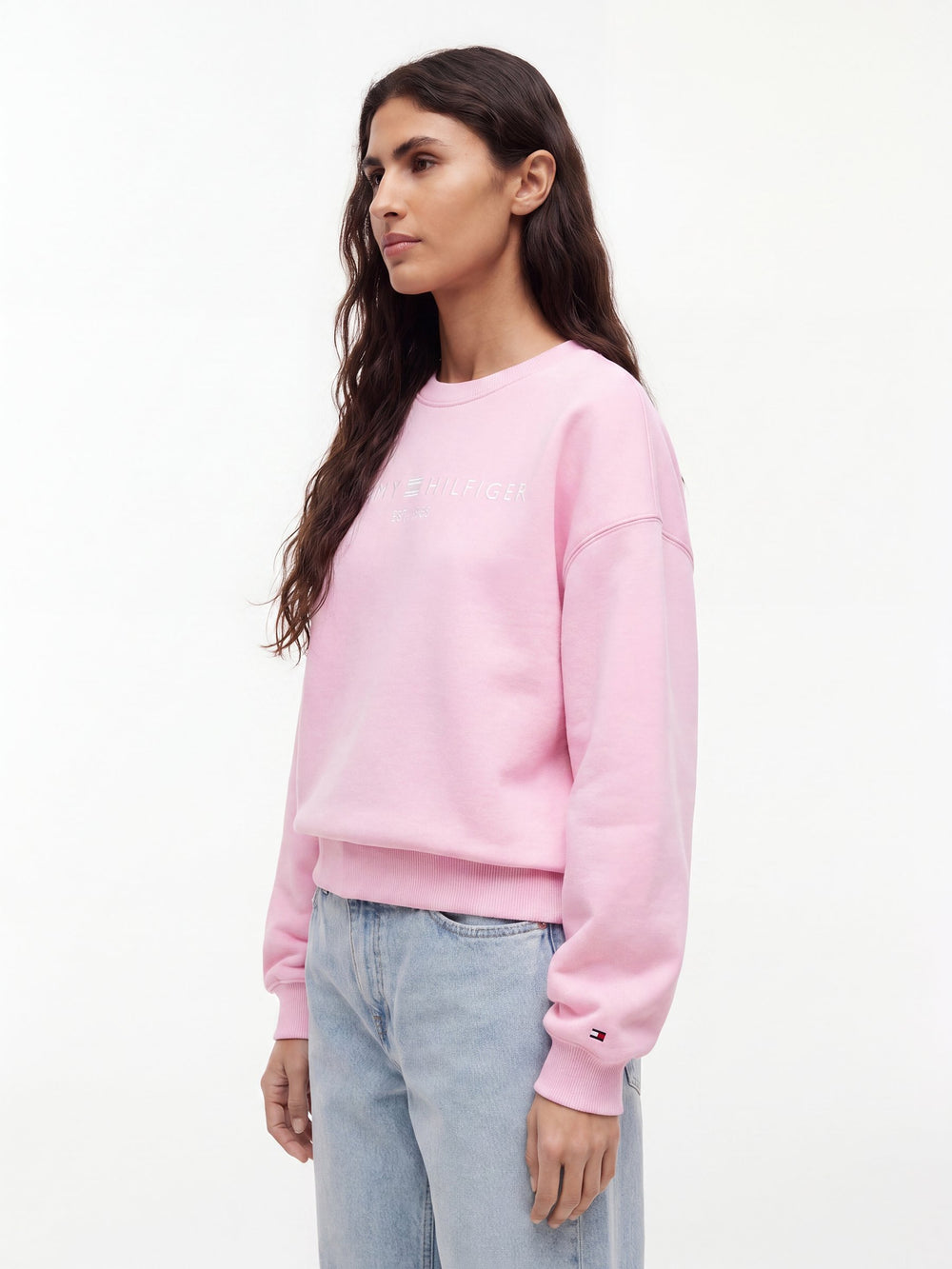 Relaxed Fit Fleece Pullover
