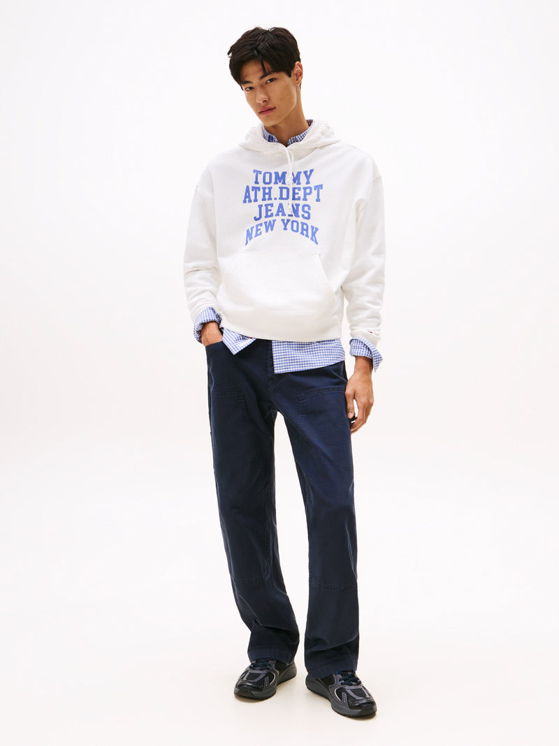 90S Fit Terry Hooded Sweatshirt