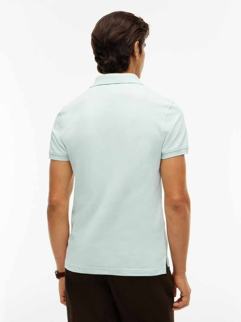 Slim Fit Solid Pique Polo