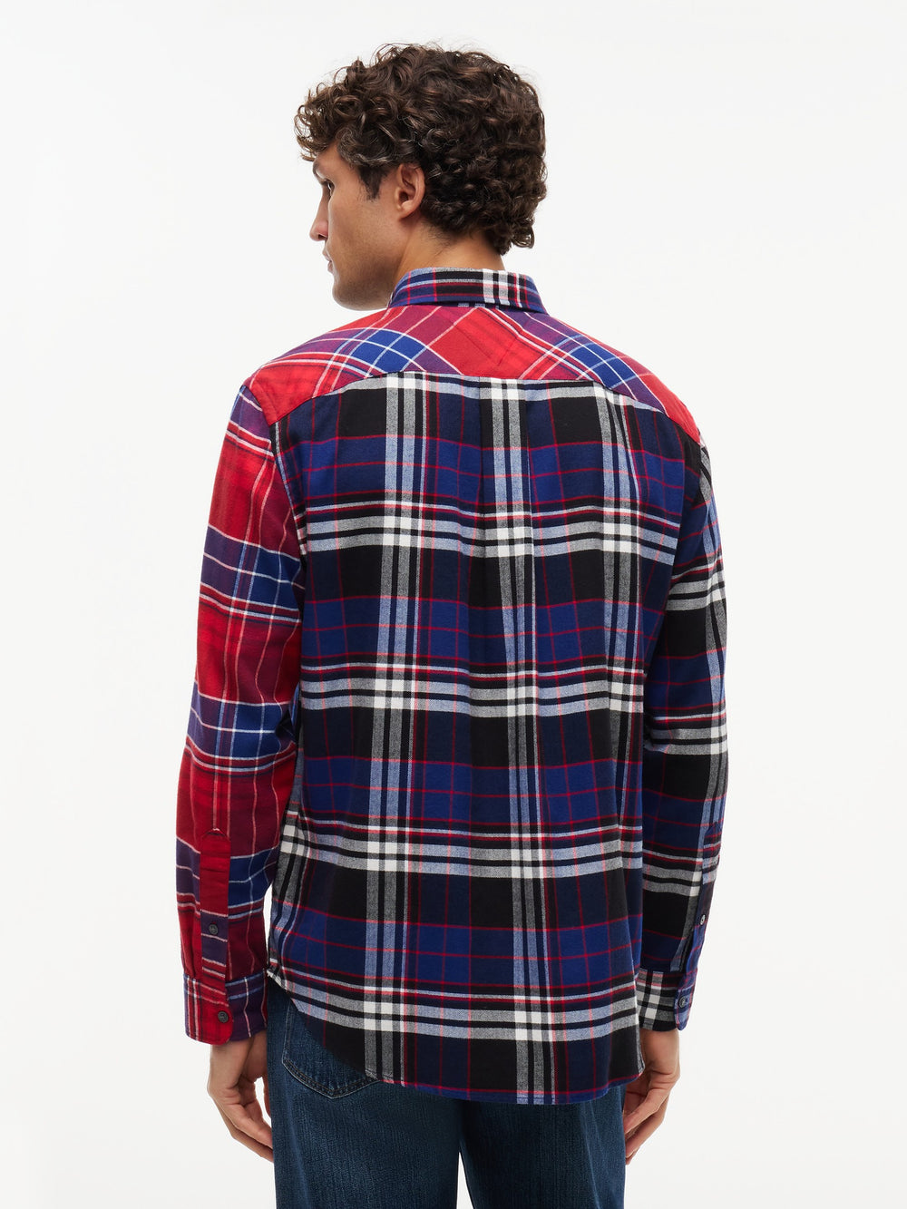 Relaxed Fit Check Flannel Shirt