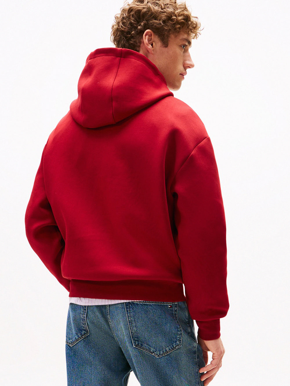 Relaxed Fit Interlock Hoodie